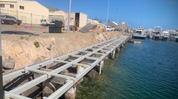 Geraldton wharf repairs and restoration